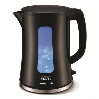 Morphy Richards Accent BRITA Jug Kettle Black - 1.5L Morphy Richards Accent BRITA Jug Kettle Black - 1.5L